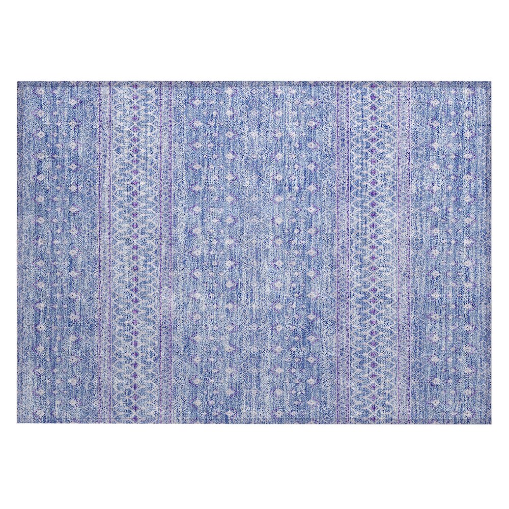Chantille ACN709 Blue 1'8" x 2'6" Rug. Picture 1