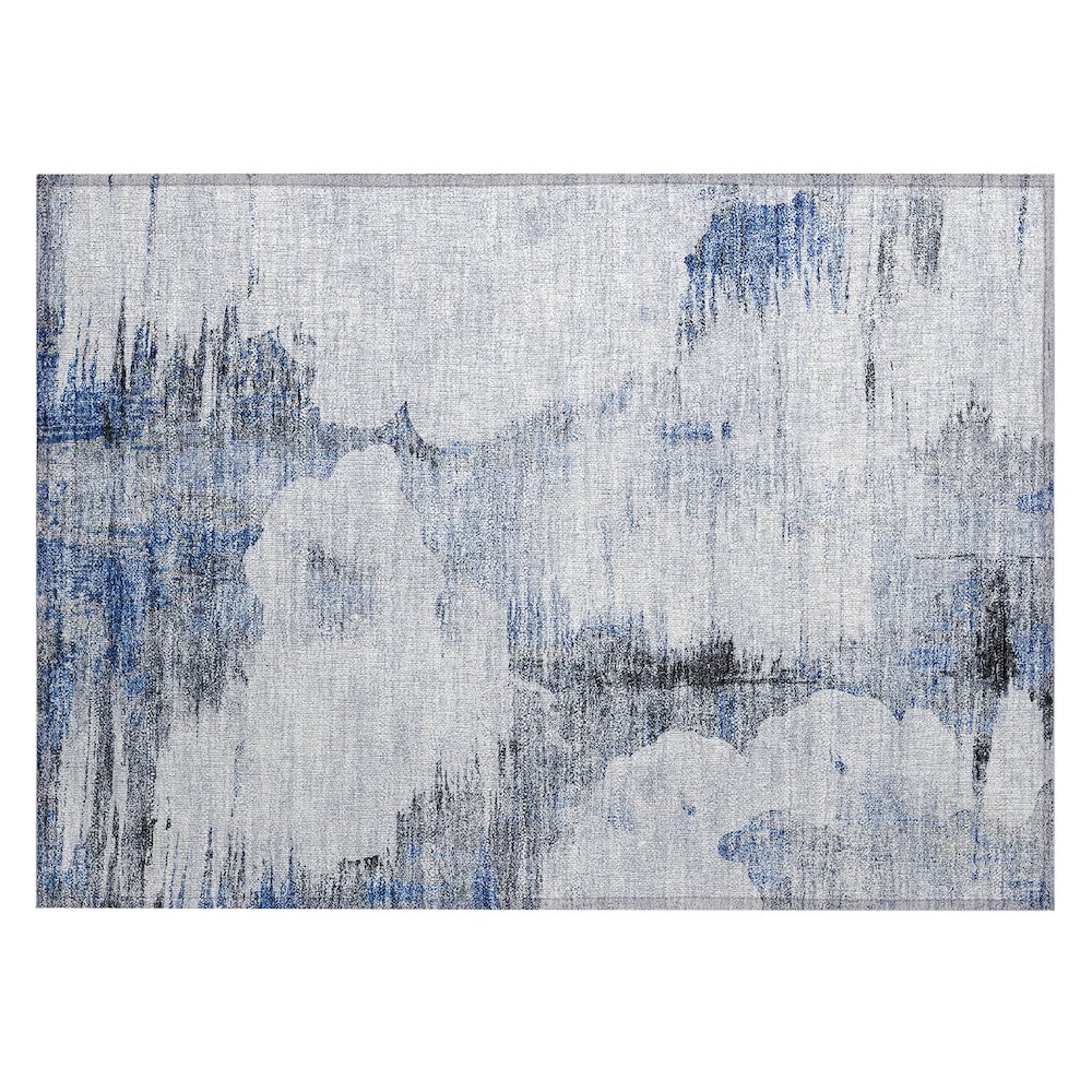 Chantille ACN710 Blue 1'8" x 2'6" Rug. Picture 1