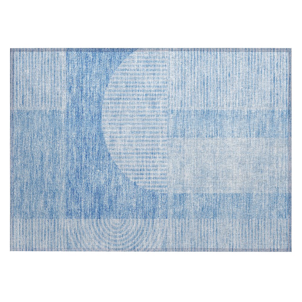 Chantille ACN711 Blue 1'8" x 2'6" Rug. Picture 1