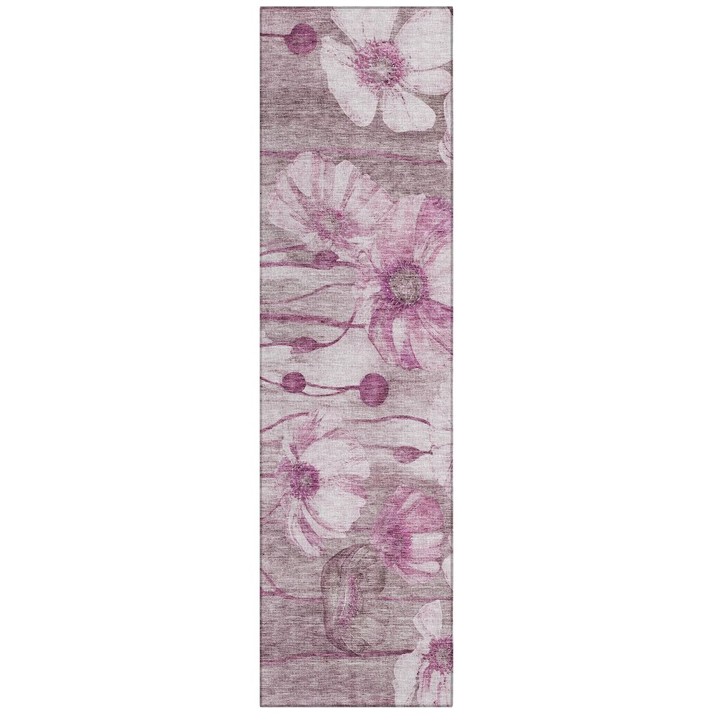 Chantille ACN712 Purple 2'3" x 7'6" Rug. Picture 1
