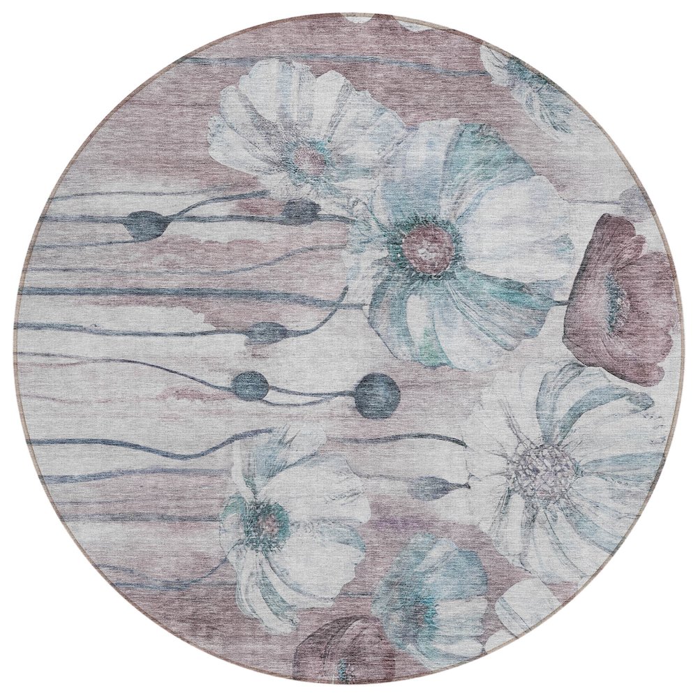 Chantille ACN712 Teal 8' x 8' Rug. Picture 1