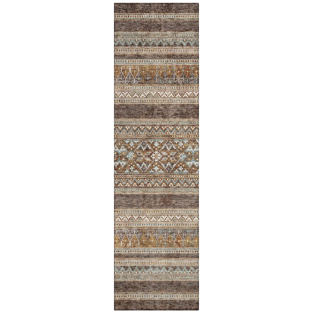 Chantille ACN714 Brown 2'3" x 7'6" Rug. Picture 1