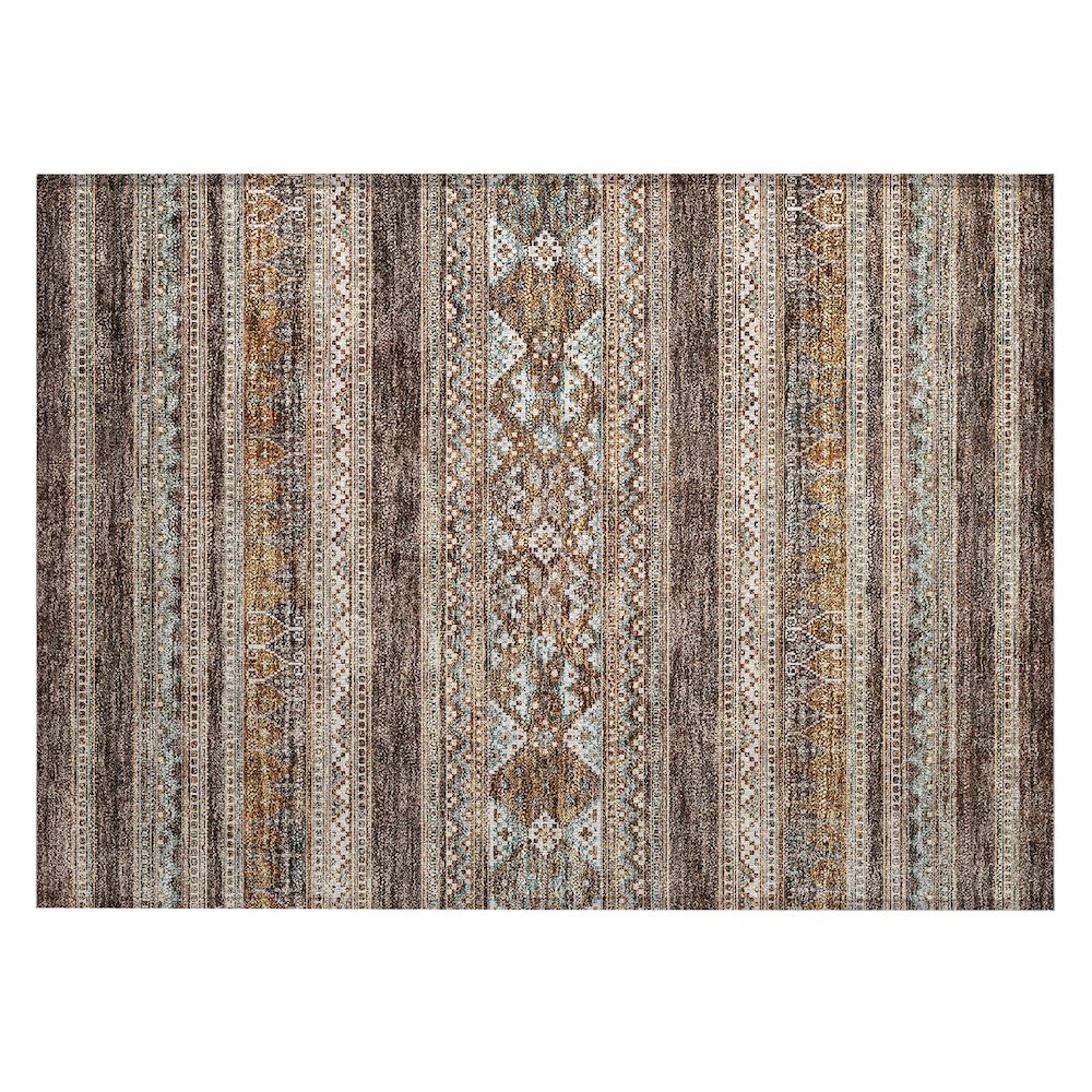 Chantille ACN714 Brown 1'8" x 2'6" Rug. Picture 1