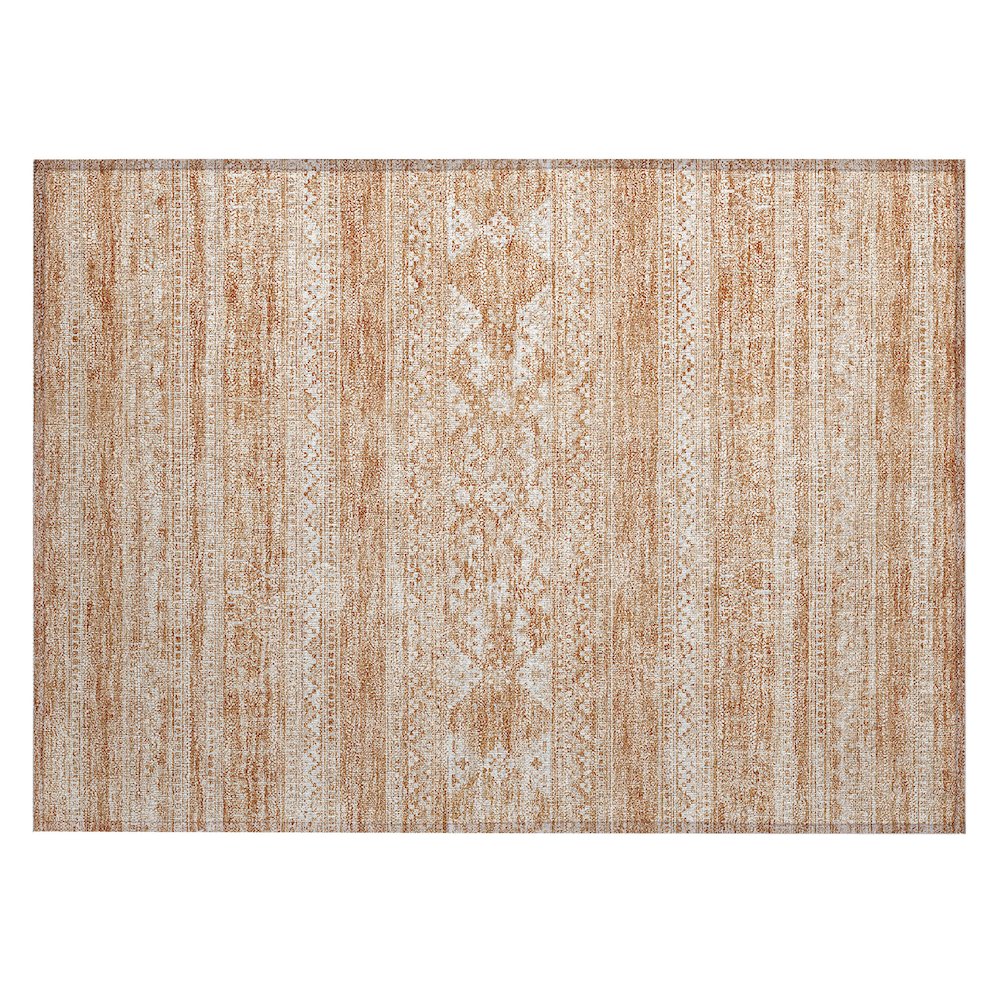 Chantille ACN714 Orange 1'8" x 2'6" Rug. Picture 1