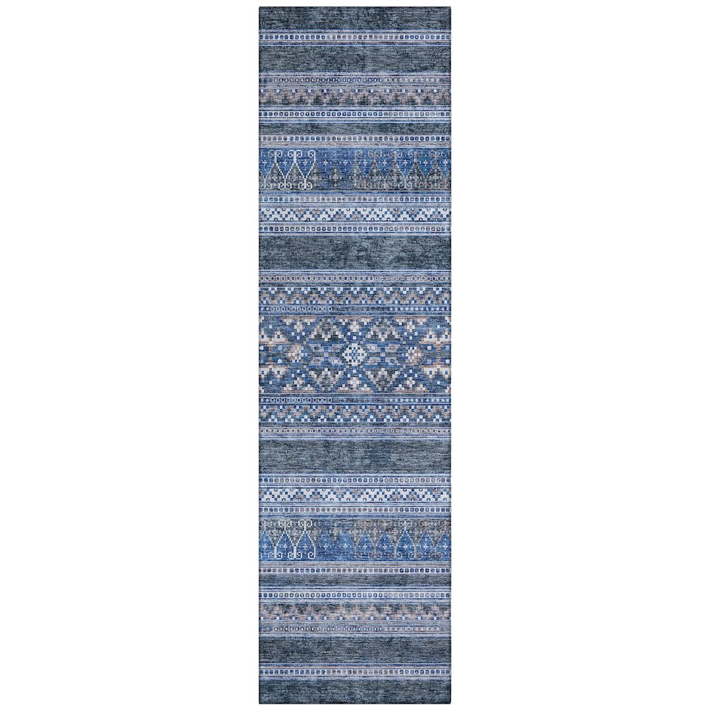 Chantille ACN714 Blue 2'3" x 7'6" Rug. Picture 1