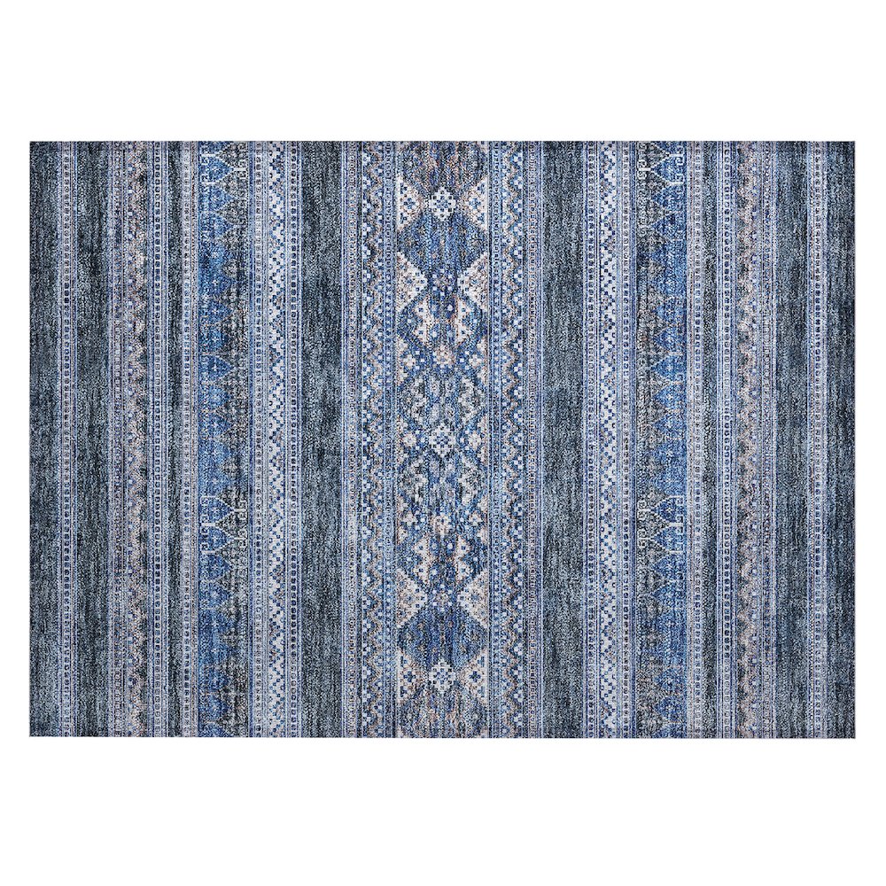 Chantille ACN714 Blue 1'8" x 2'6" Rug. Picture 1