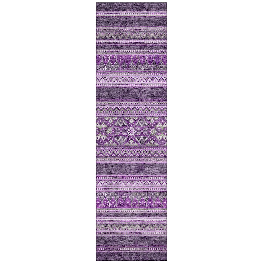 Chantille ACN714 Purple 2'3" x 7'6" Rug. Picture 1