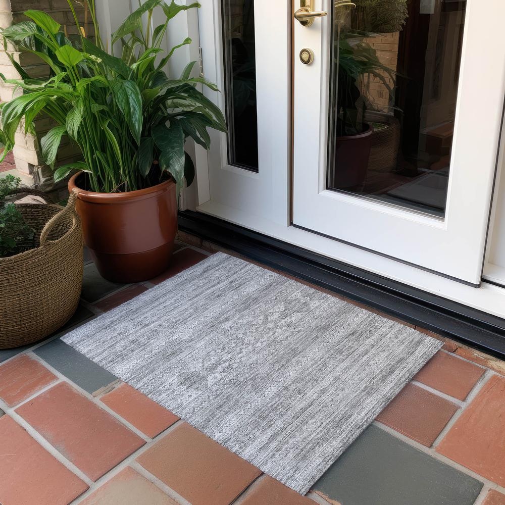 Chantille ACN714 Gray 1'8" x 2'6" Rug. Picture 7