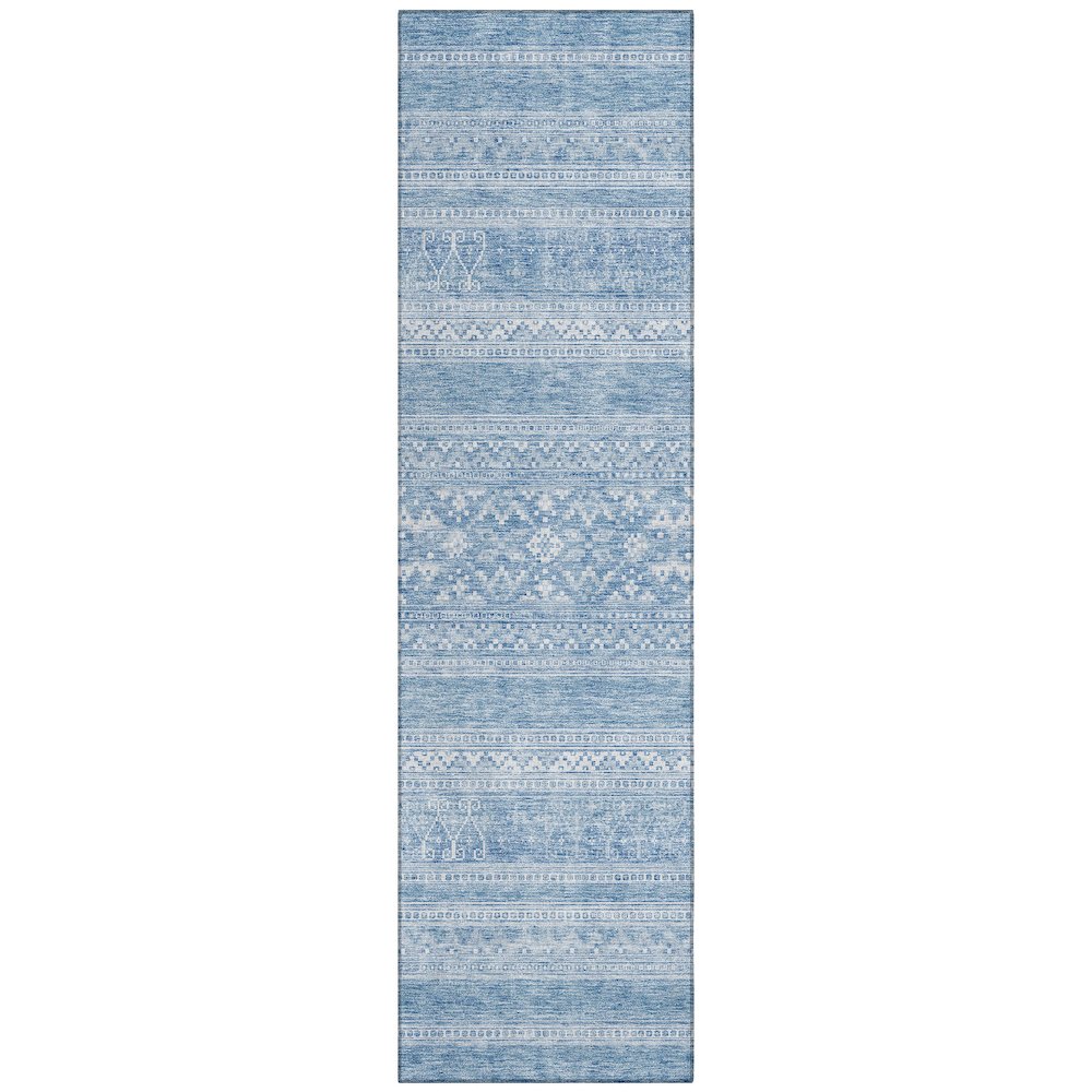 Chantille ACN714 Blue 2'3" x 7'6" Rug. Picture 1