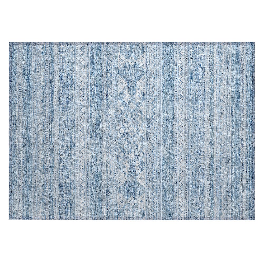 Chantille ACN714 Blue 1'8" x 2'6" Rug. Picture 1