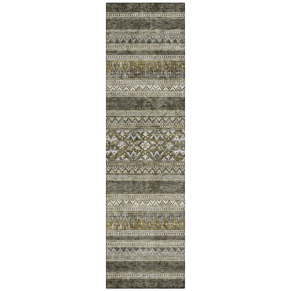 Chantille ACN714 Brown 2'3" x 7'6" Rug. Picture 1