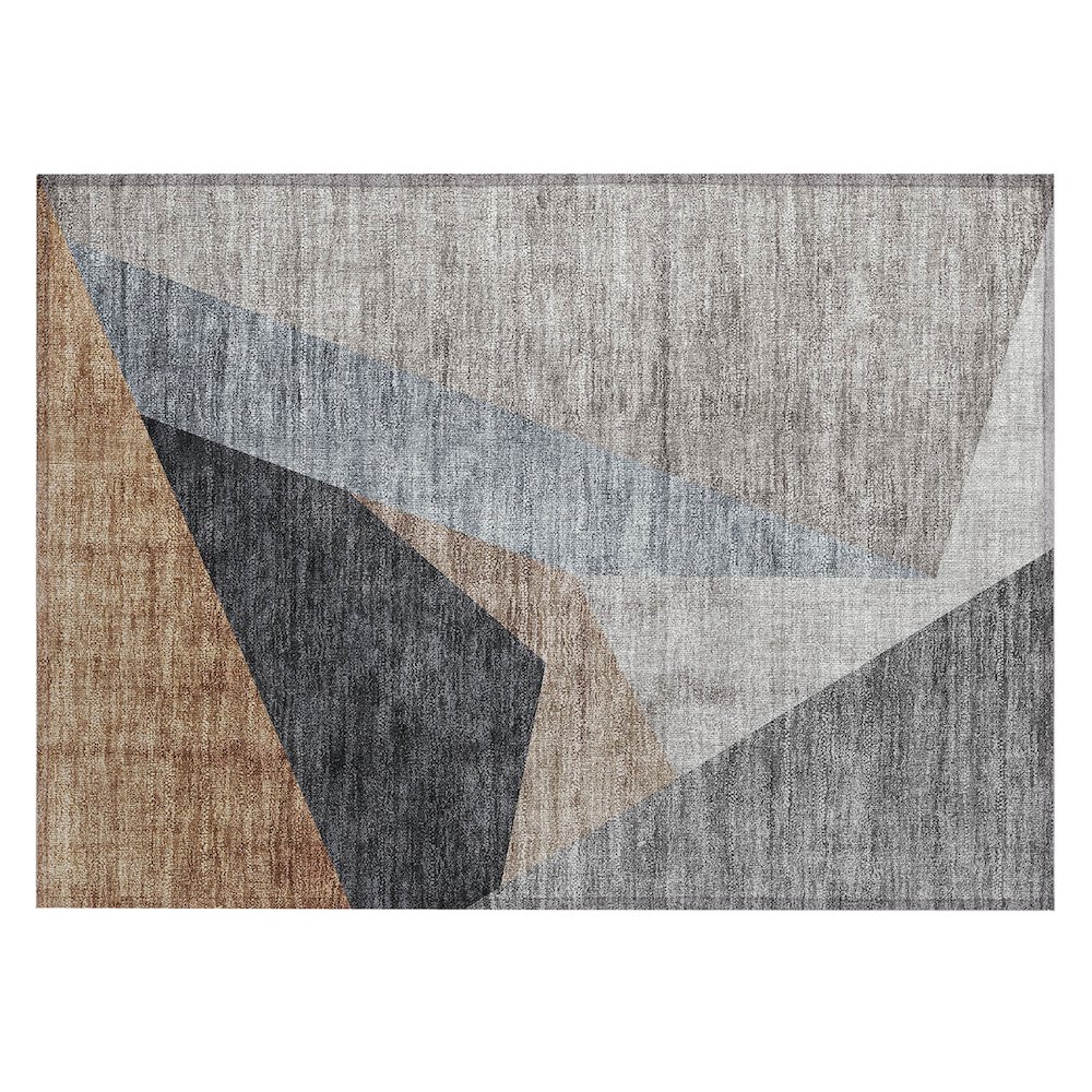 Chantille ACN715 Brown 1'8" x 2'6" Rug. Picture 1