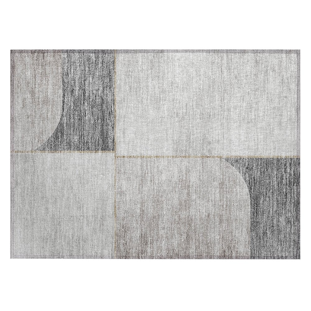 Chantille ACN717 Brown 1'8" x 2'6" Rug. Picture 1