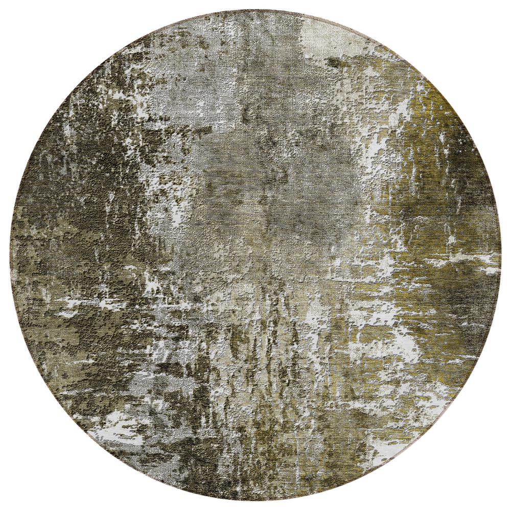 Chantille ACN718 Brown 8' x 8' Rug. Picture 1