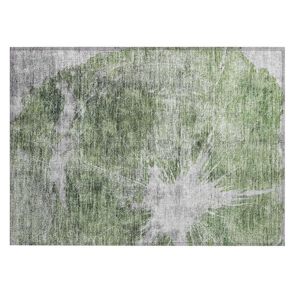 Chantille ACN719 Green 1'8" x 2'6" Rug. Picture 1