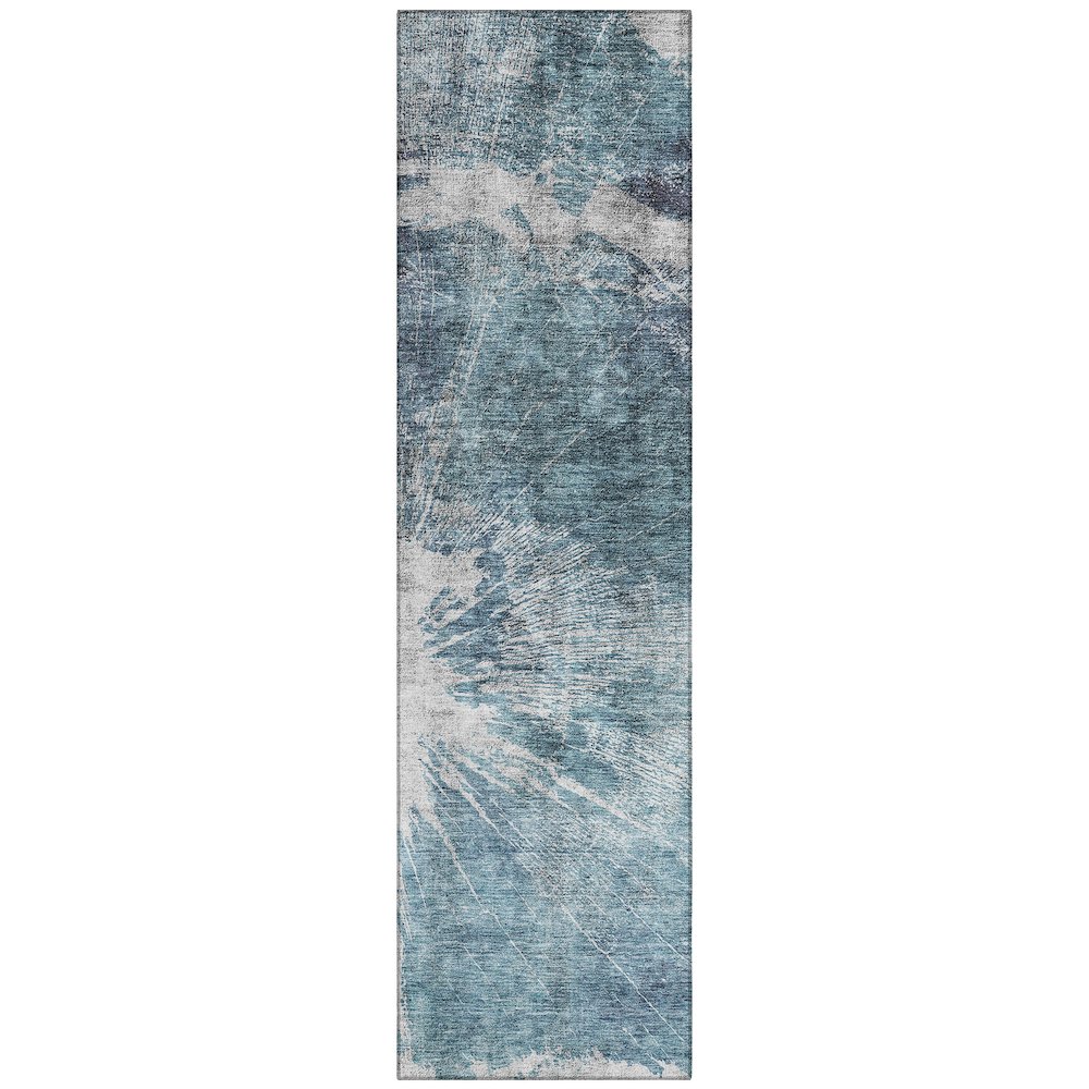 Chantille ACN719 Teal 2'3" x 7'6" Rug. Picture 1