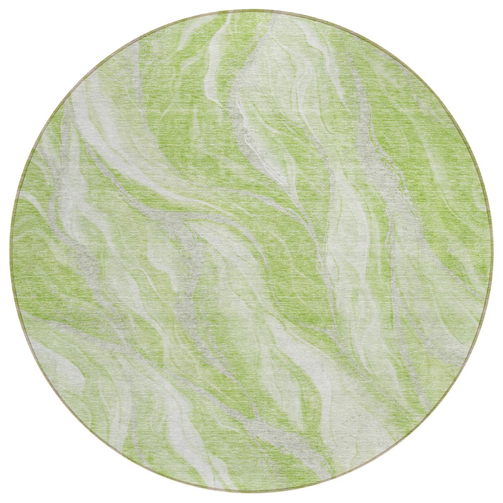 Chantille ACN720 Green 8' x 8' Rug. Picture 1