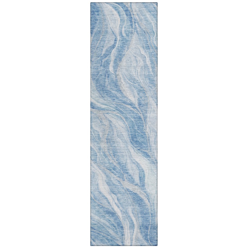 Chantille ACN720 Blue 2'3" x 7'6" Rug. Picture 1