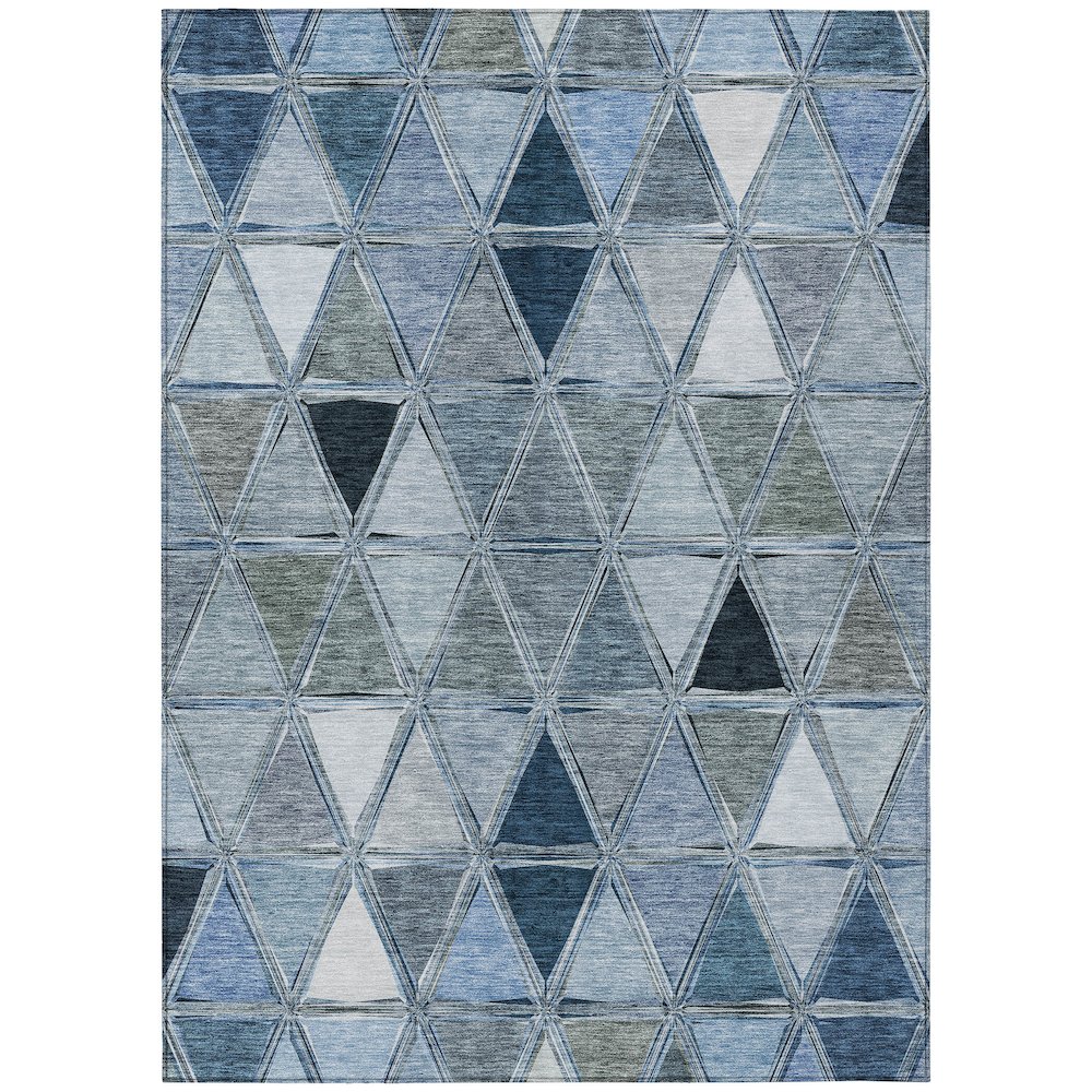 Chantille ACN722 Blue 2'6" x 3'10" Rug. Picture 1