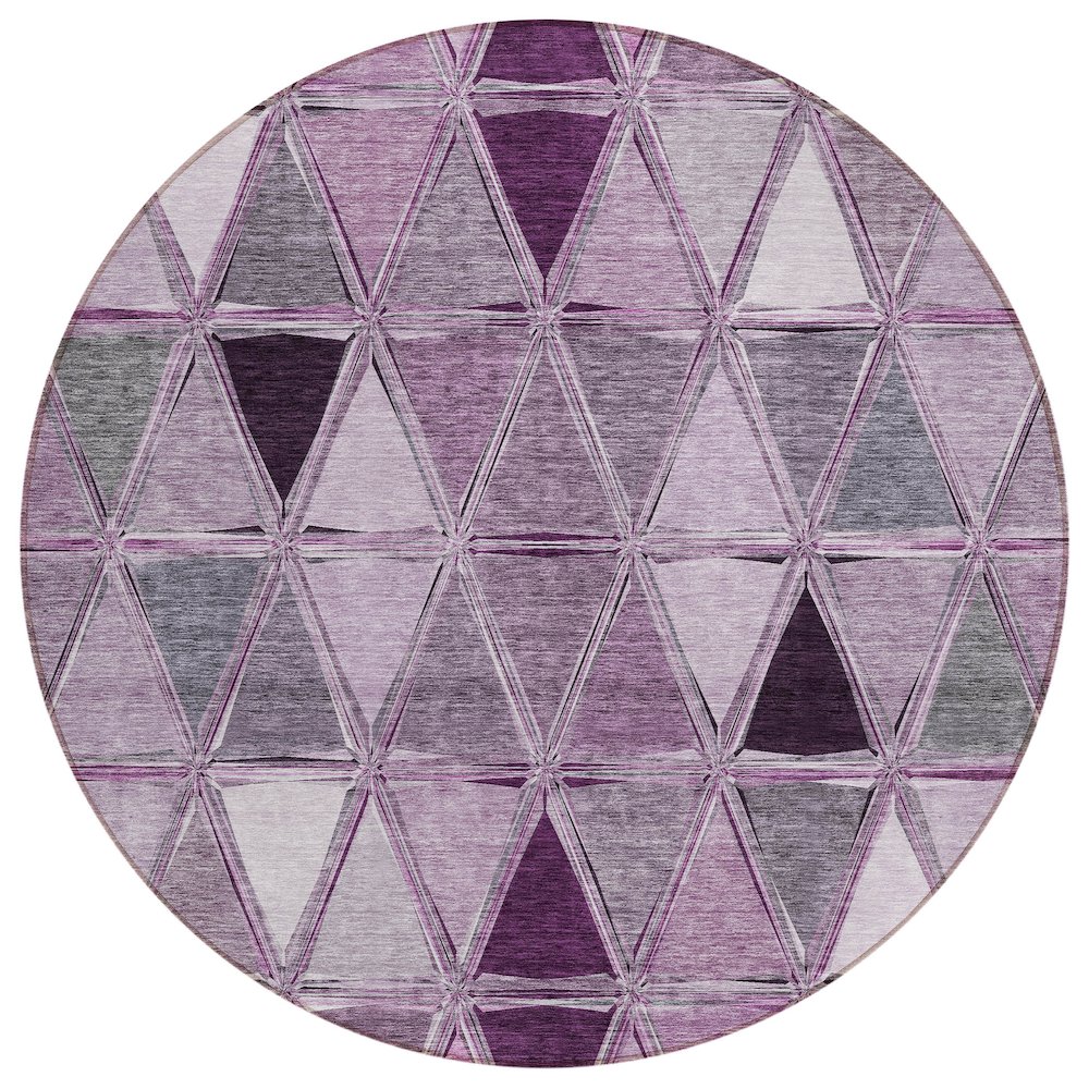 Chantille ACN722 Red 8' x 8' Rug. Picture 1