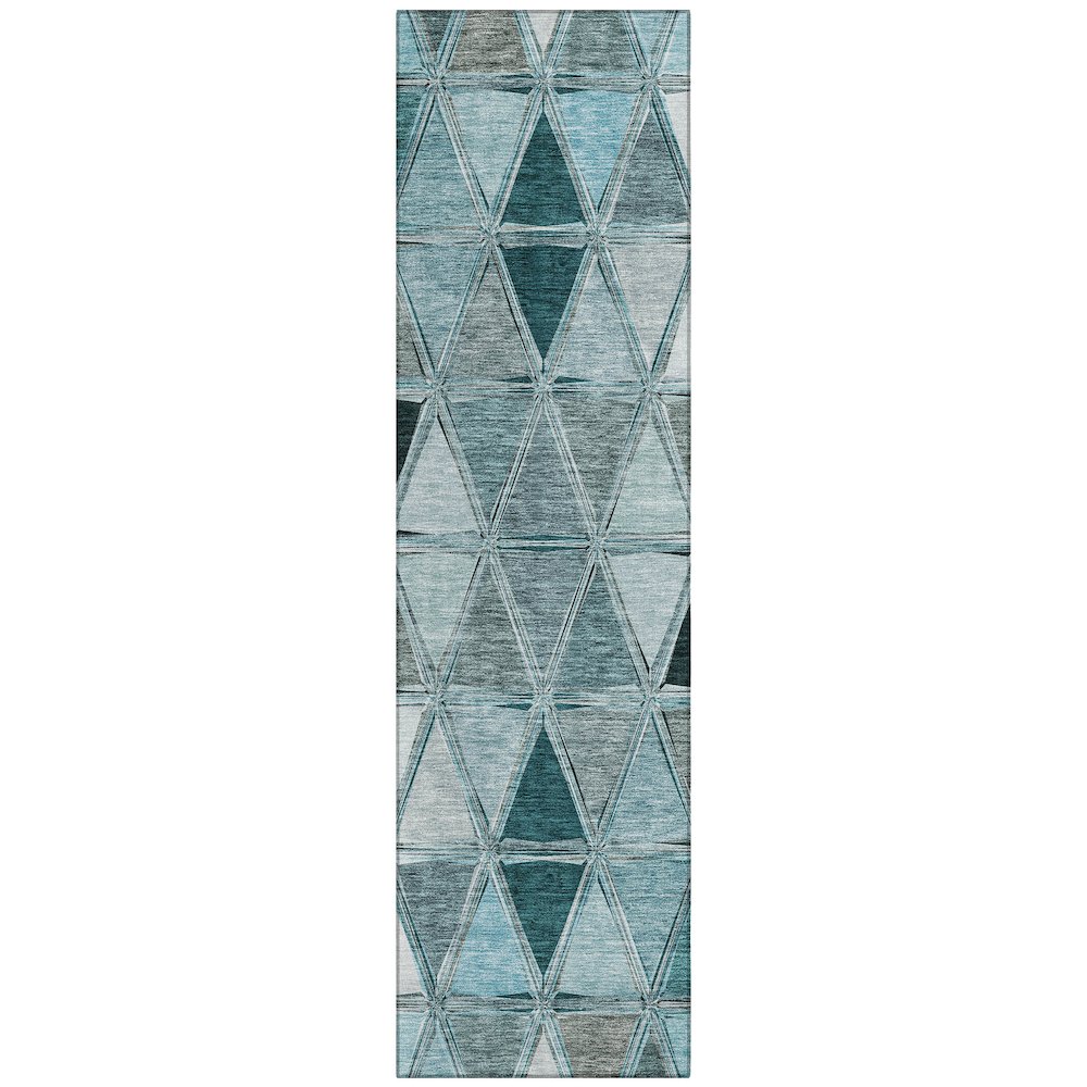 Chantille ACN722 Teal 2'3" x 7'6" Rug. Picture 1