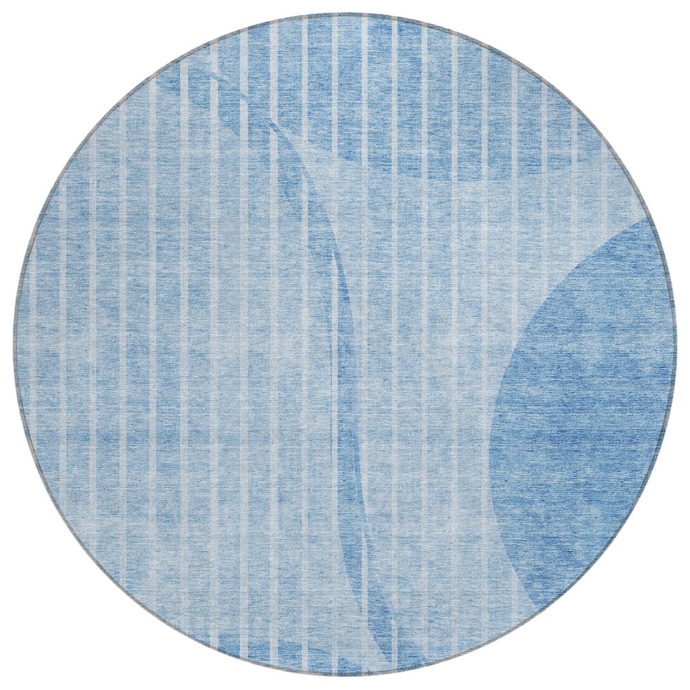 Chantille ACN723 Blue 8' x 8' Rug. Picture 1