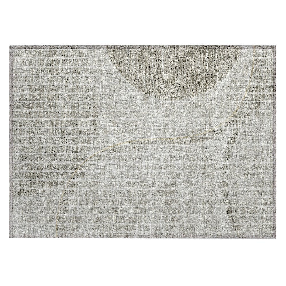 Chantille ACN723 Brown 1'8" x 2'6" Rug. Picture 1
