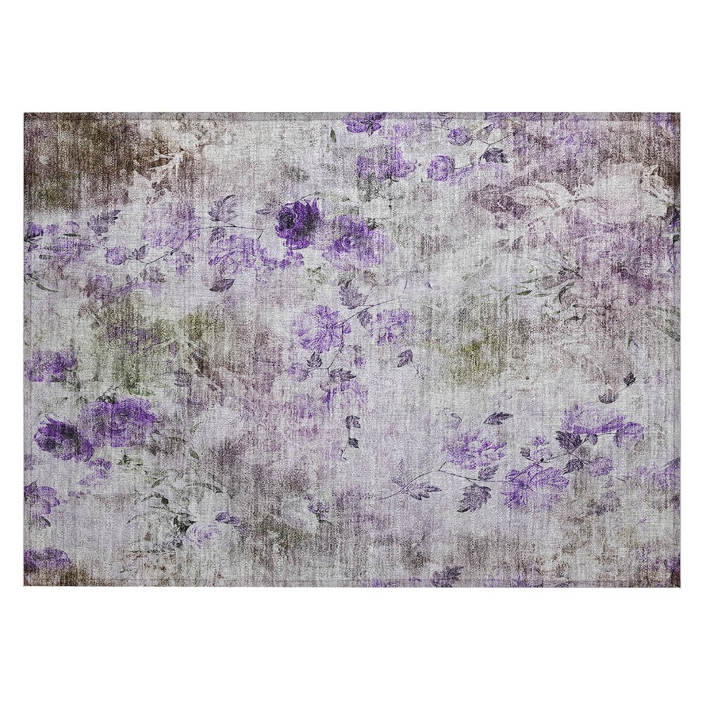 Chantille ACN724 Purple 1'8" x 2'6" Rug. Picture 1