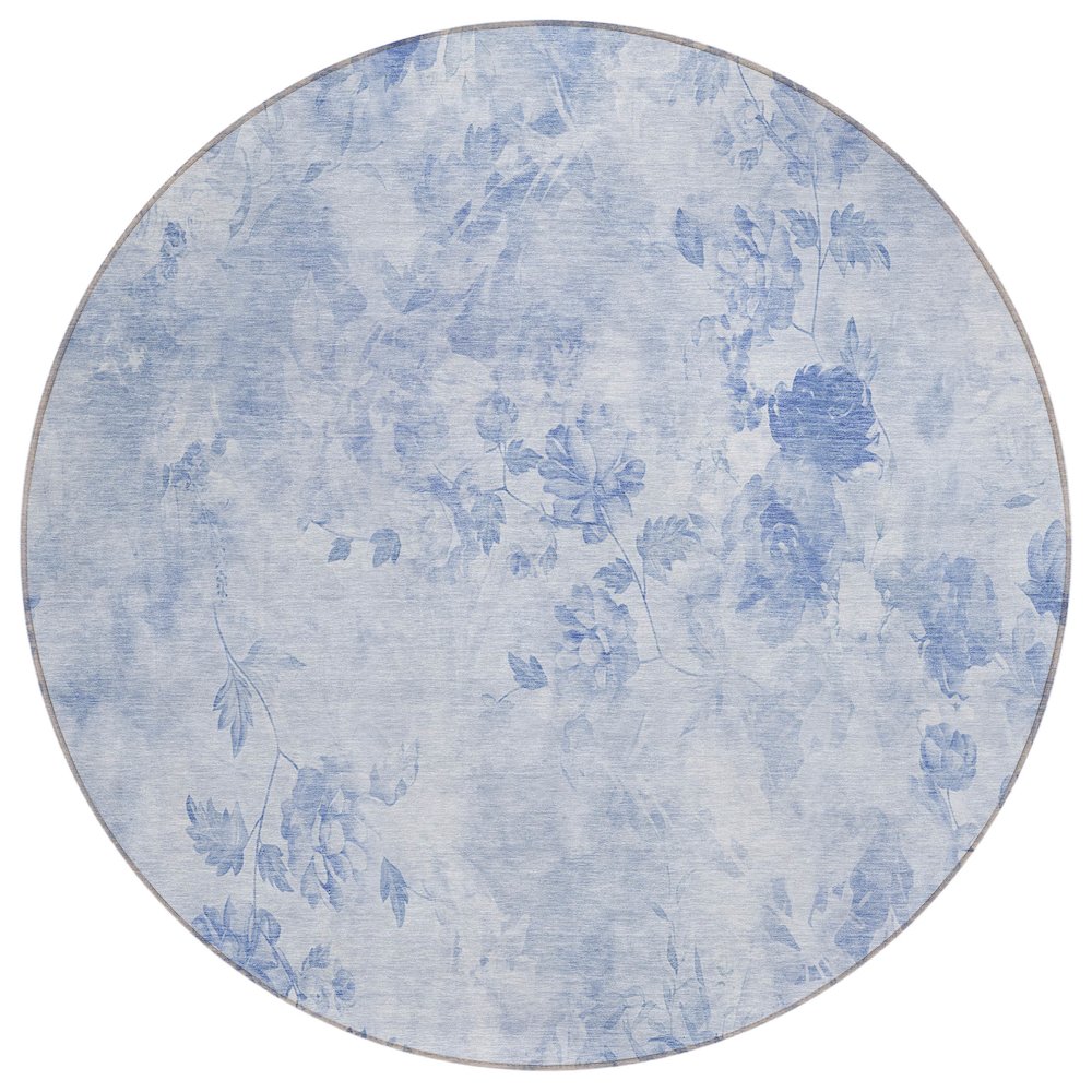 Chantille ACN724 Blue 8' x 8' Rug. Picture 1