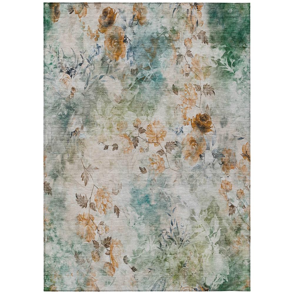 Chantille ACN724 Teal 2'6" x 3'10" Rug. Picture 1