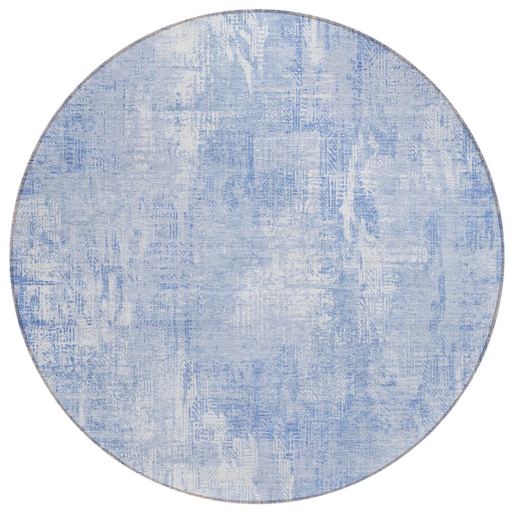 Chantille ACN725 Blue 8' x 8' Rug. Picture 1
