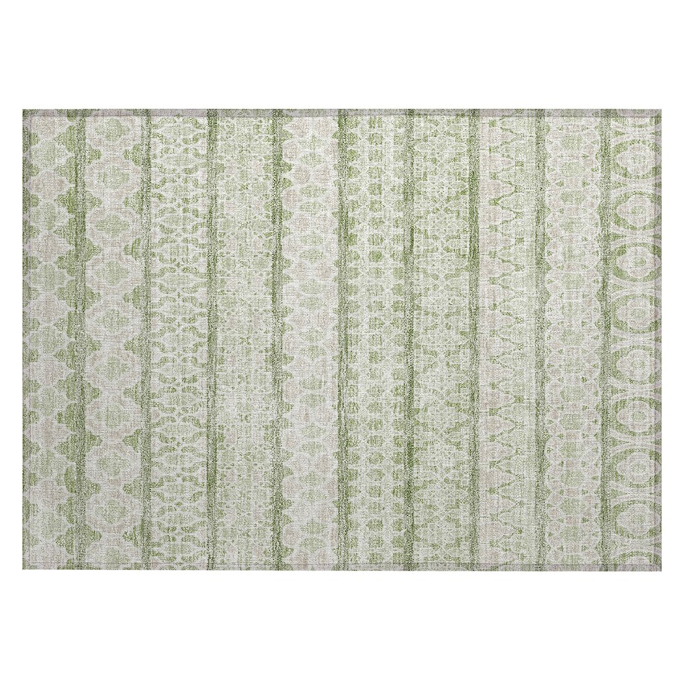 Chantille ACN726 Green 1'8" x 2'6" Rug. Picture 1