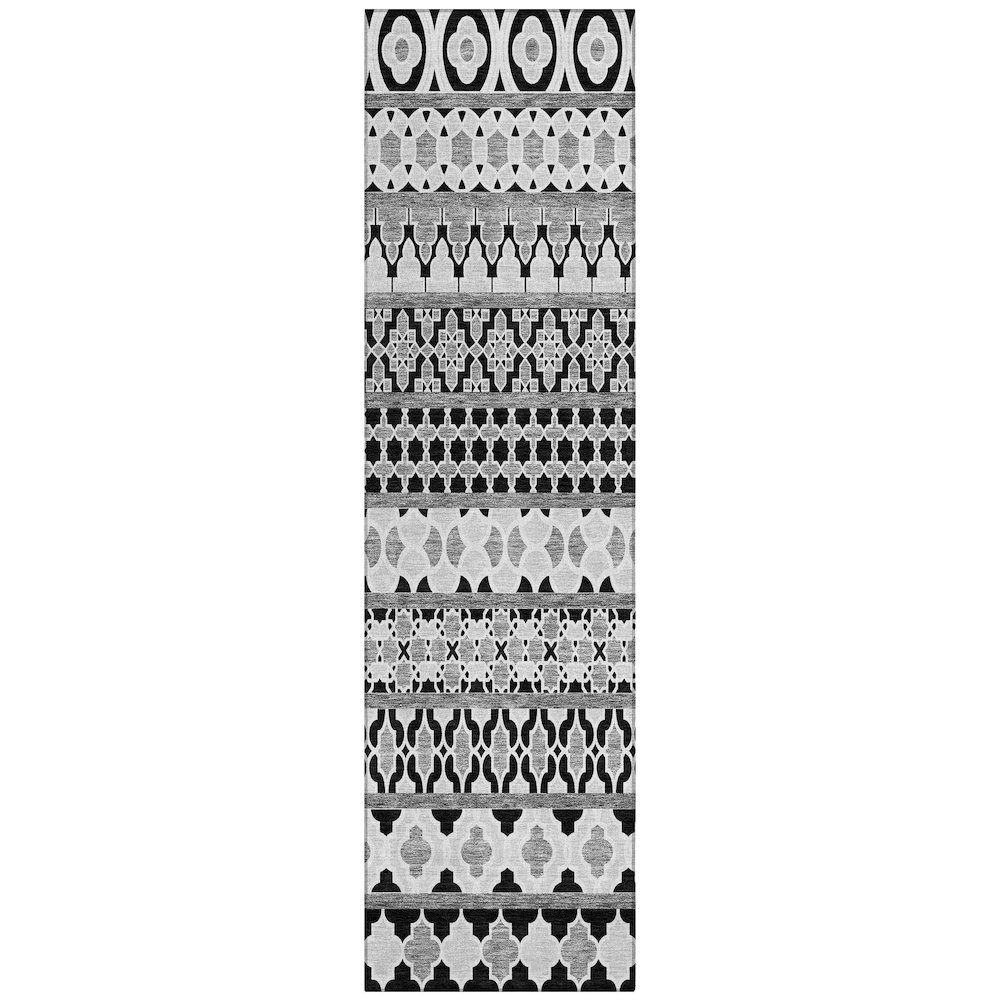 Chantille ACN726 Black 2'3" x 7'6" Rug. Picture 1