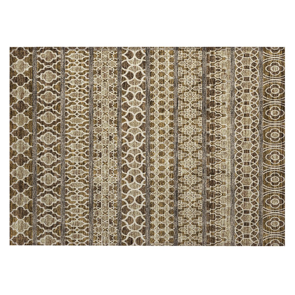 Chantille ACN726 Brown 1'8" x 2'6" Rug. Picture 1