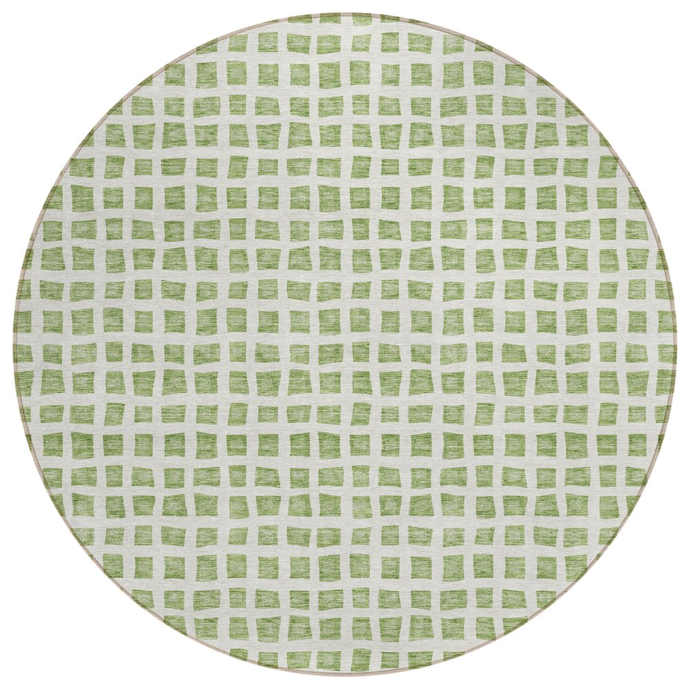 Chantille ACN727 Green 8' x 8' Rug. Picture 1