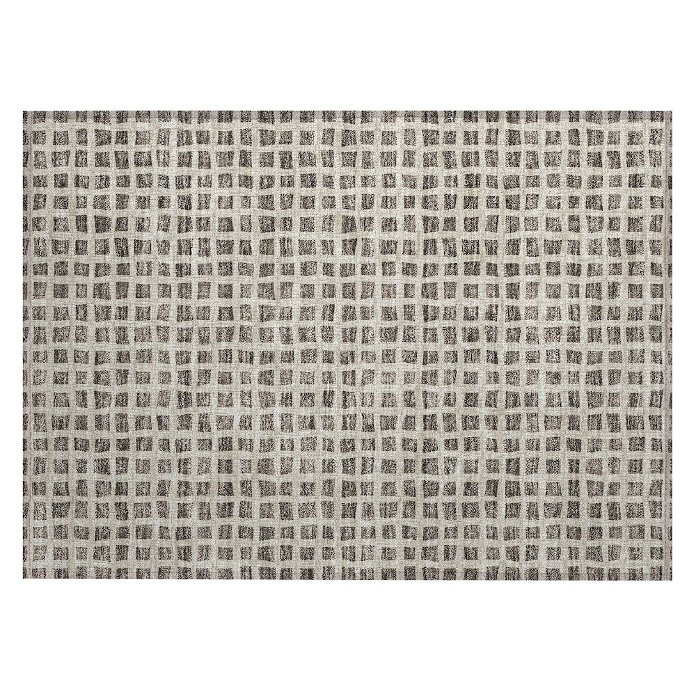 Chantille ACN727 Brown 1'8" x 2'6" Rug. Picture 1