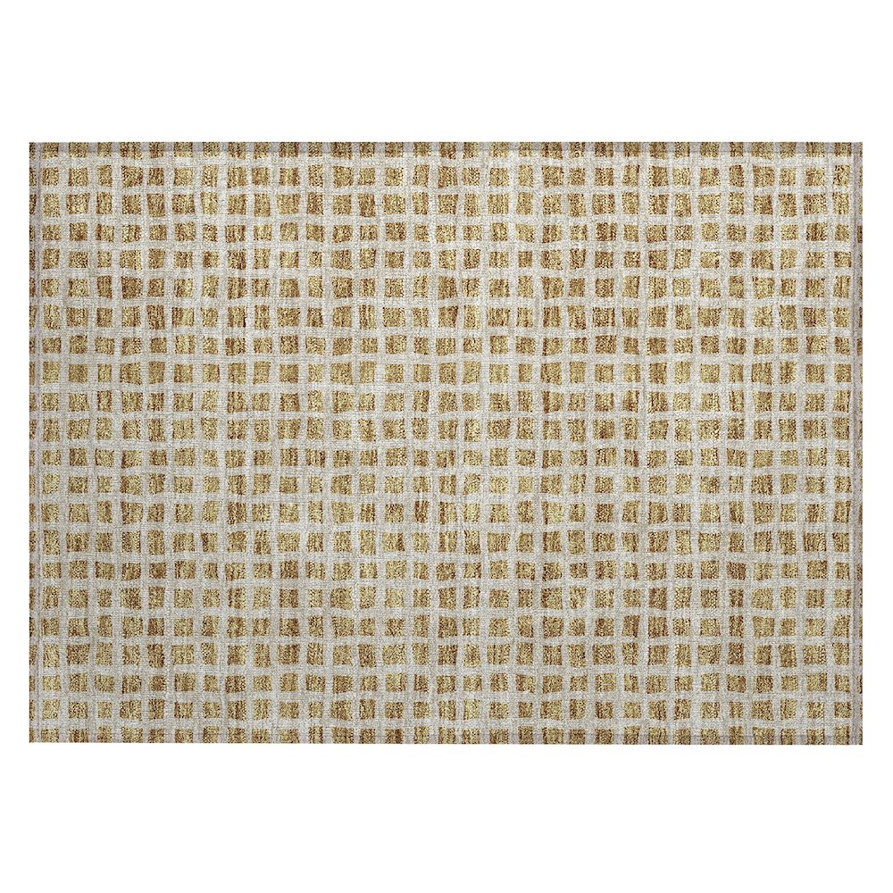Chantille ACN727 Gold 1'8" x 2'6" Rug. Picture 1