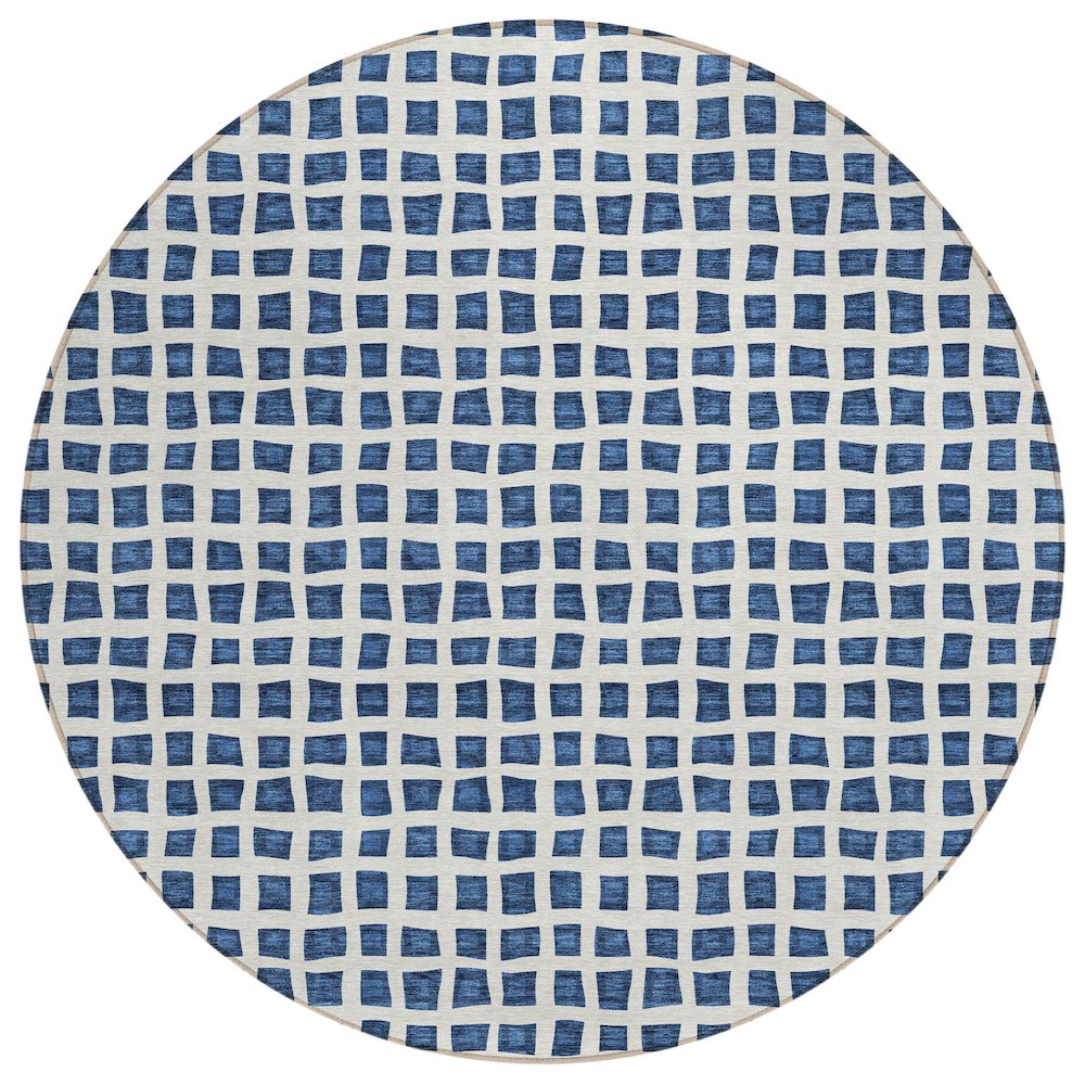 Chantille ACN727 Blue 8' x 8' Rug. Picture 1