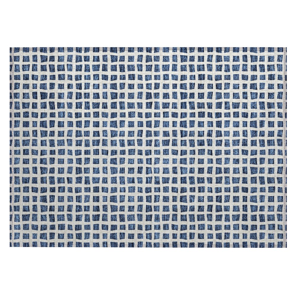Chantille ACN727 Blue 1'8" x 2'6" Rug. Picture 1