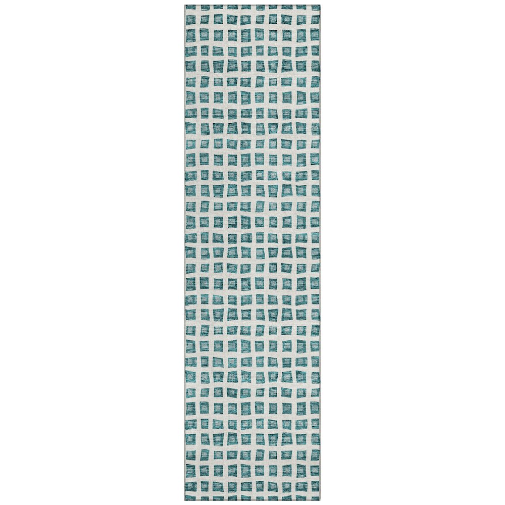 Chantille ACN727 Teal 2'3" x 7'6" Rug. Picture 1