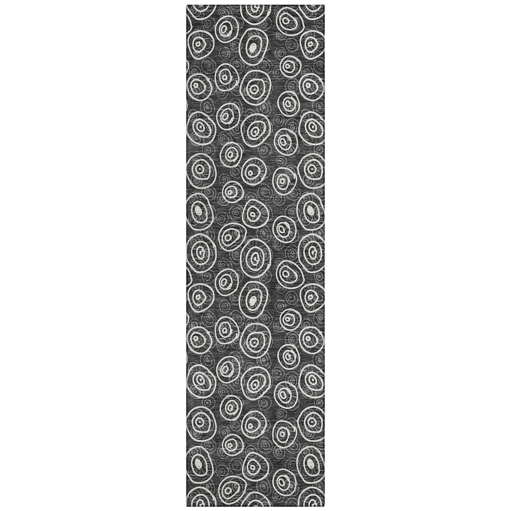 Chantille ACN728 Black 2'3" x 7'6" Rug. Picture 1