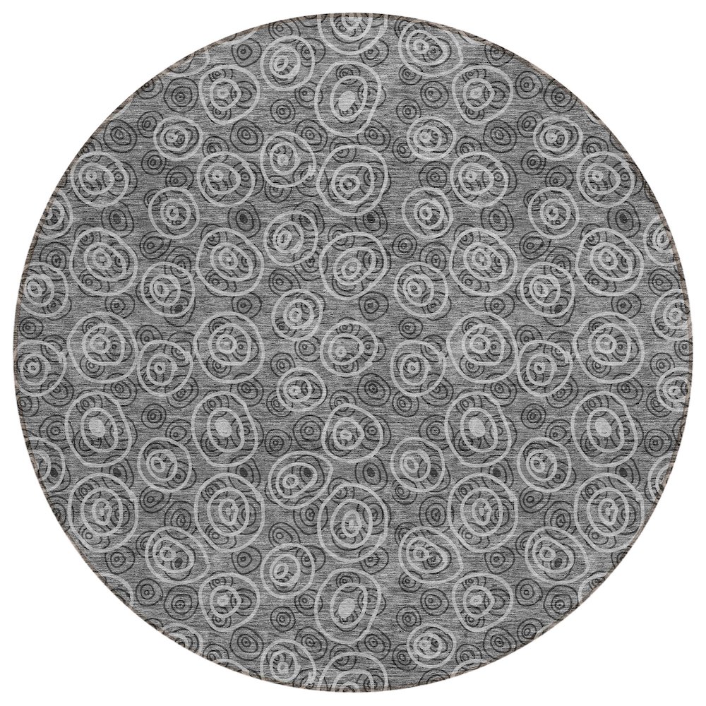 Chantille ACN728 Gray 8' x 8' Rug. Picture 1
