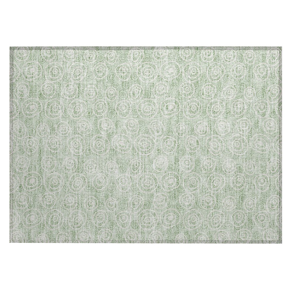 Chantille ACN728 Green 1'8" x 2'6" Rug. Picture 1