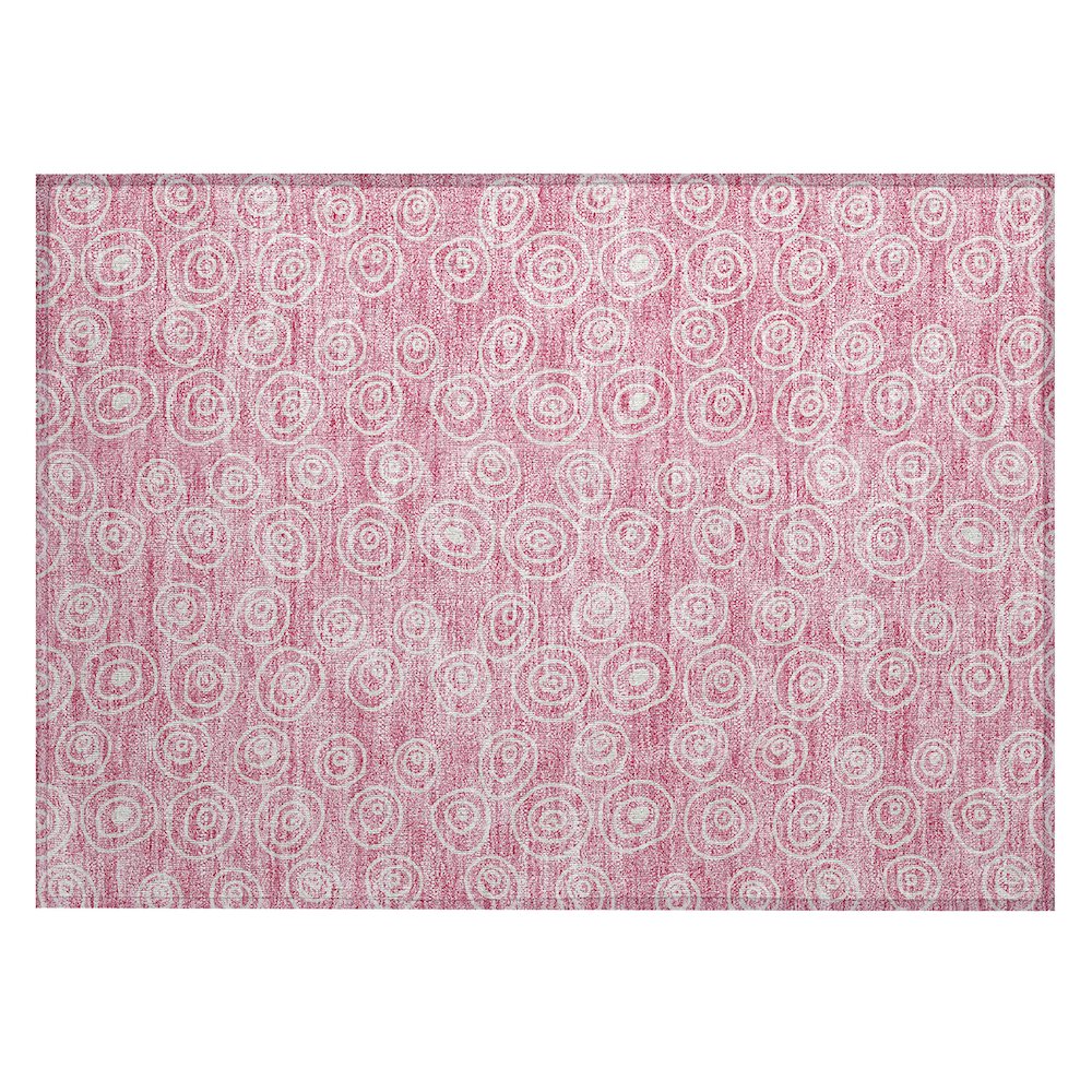 Chantille ACN728 Pink 1'8" x 2'6" Rug. Picture 1