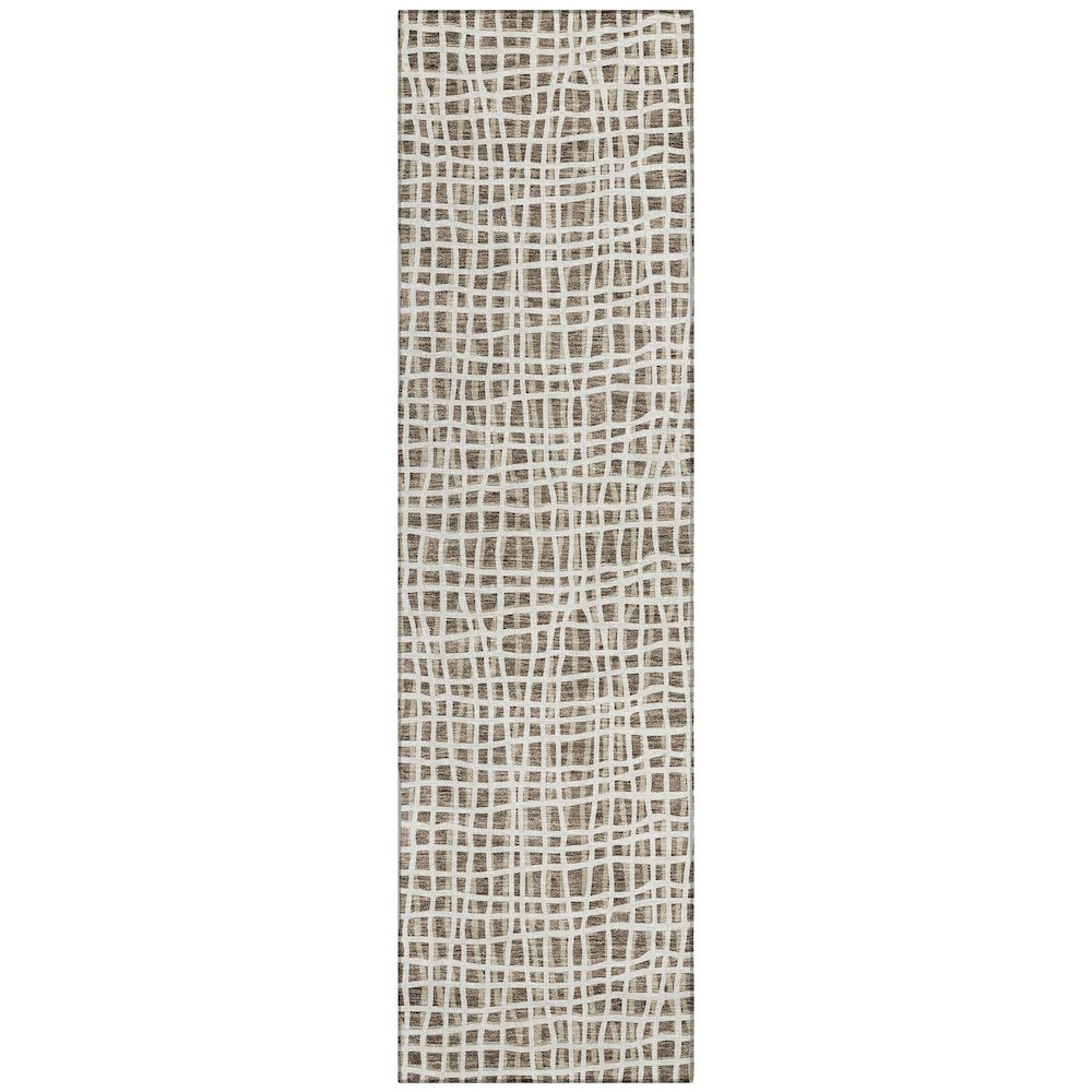 Chantille ACN729 Brown 2'3" x 7'6" Rug. Picture 1