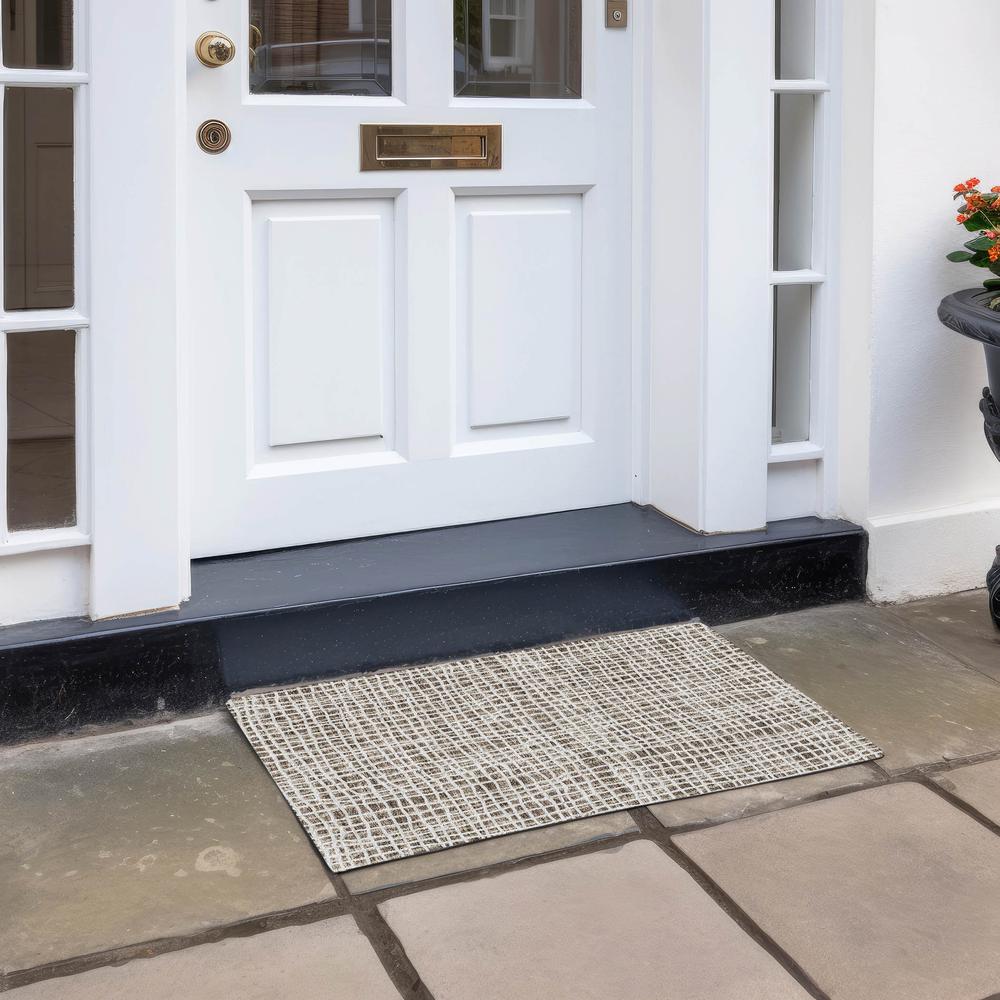 Chantille ACN729 Brown 1'8" x 2'6" Rug. Picture 6