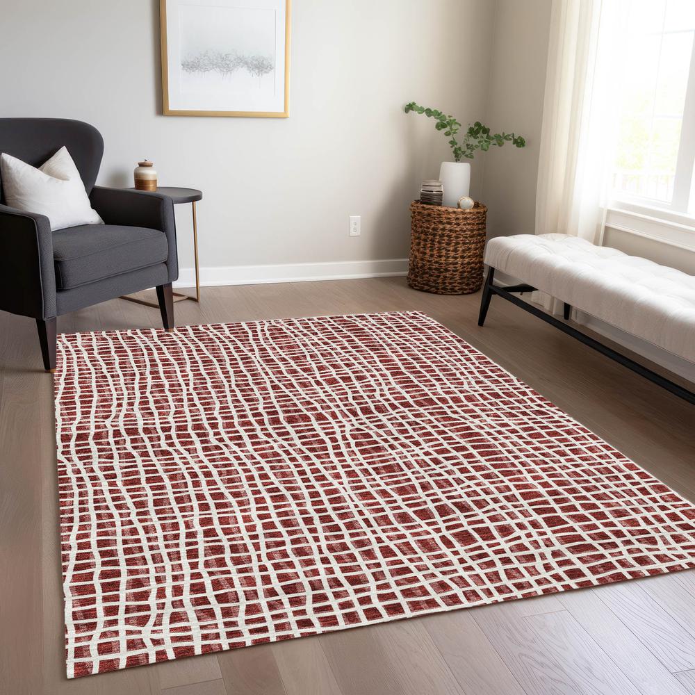 Chantille ACN729 Red 2'6" x 3'10" Rug. Picture 6