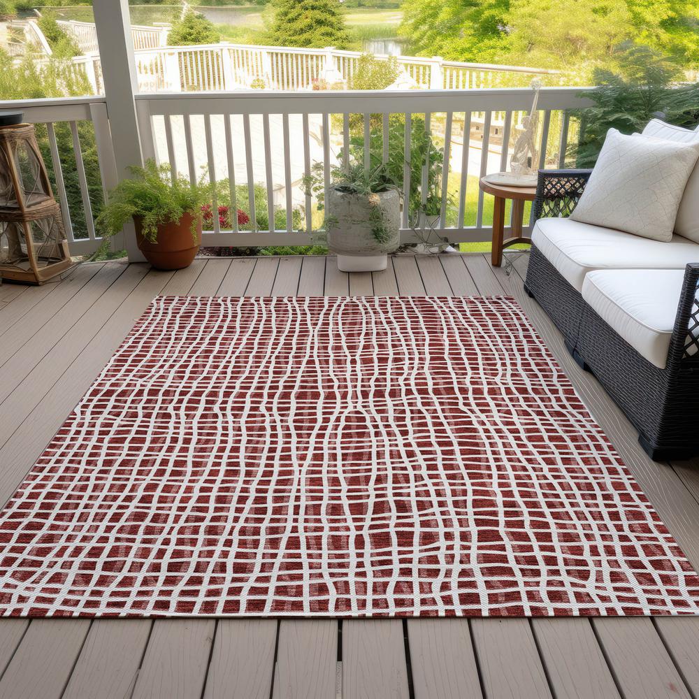 Chantille ACN729 Red 2'6" x 3'10" Rug. Picture 7