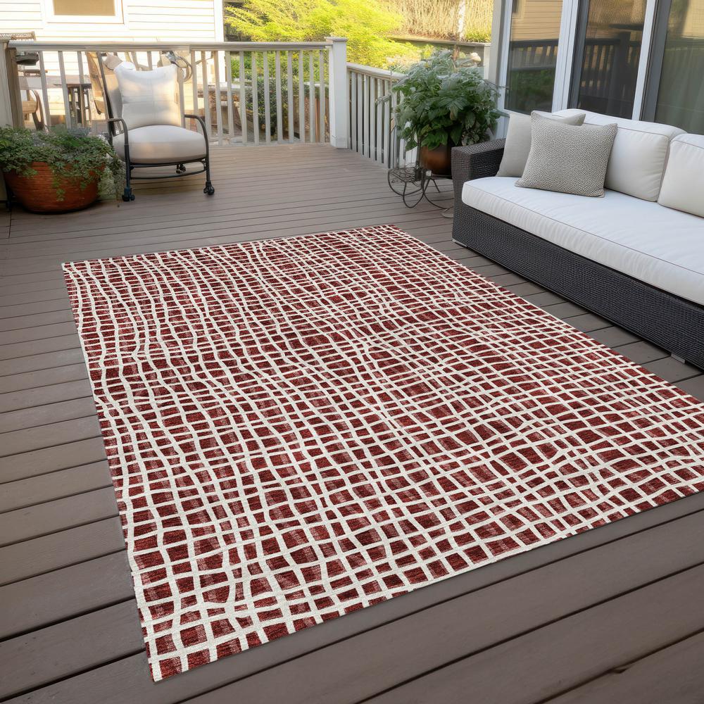 Chantille ACN729 Red 2'6" x 3'10" Rug. Picture 8