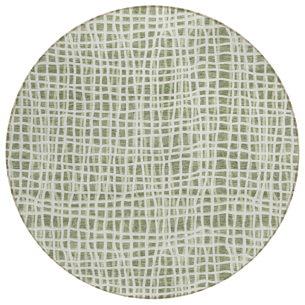 Chantille ACN729 Green 8' x 8' Rug. Picture 1